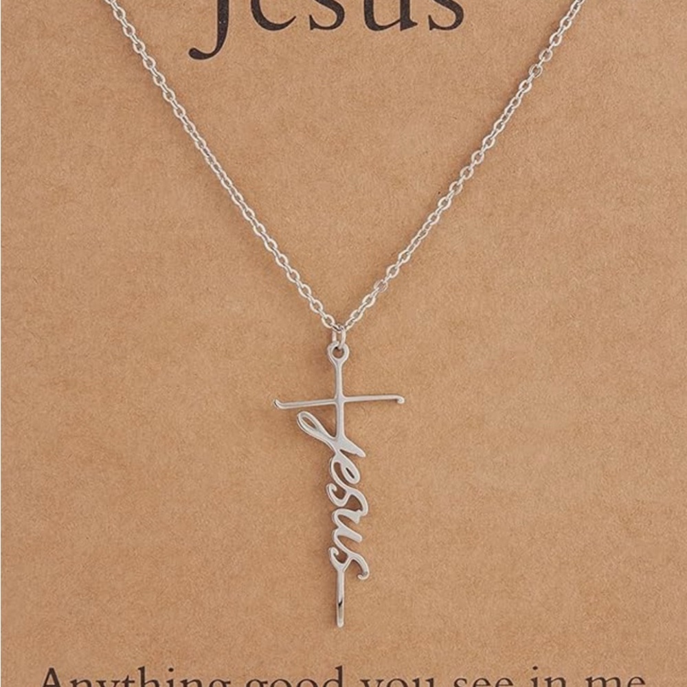 Silver Cross Necklace